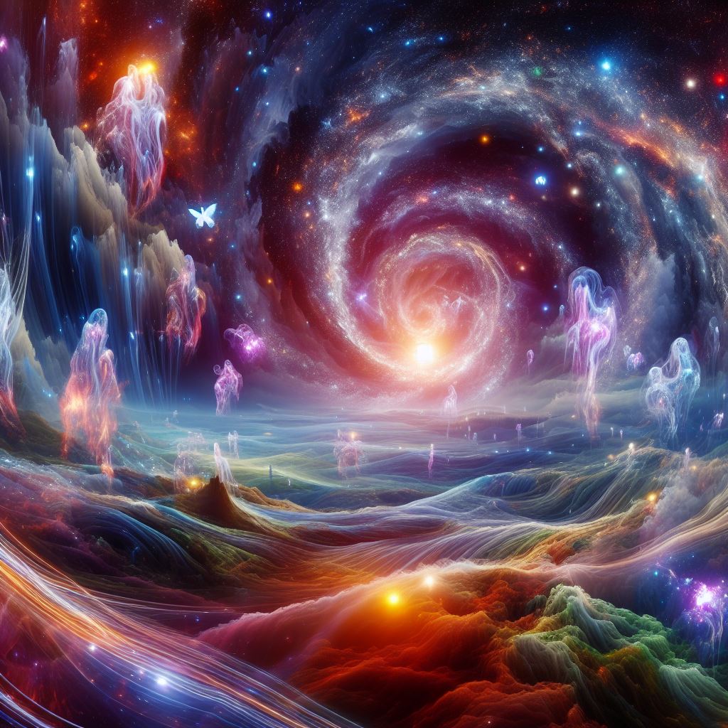 Astral-realms spiritual dimension