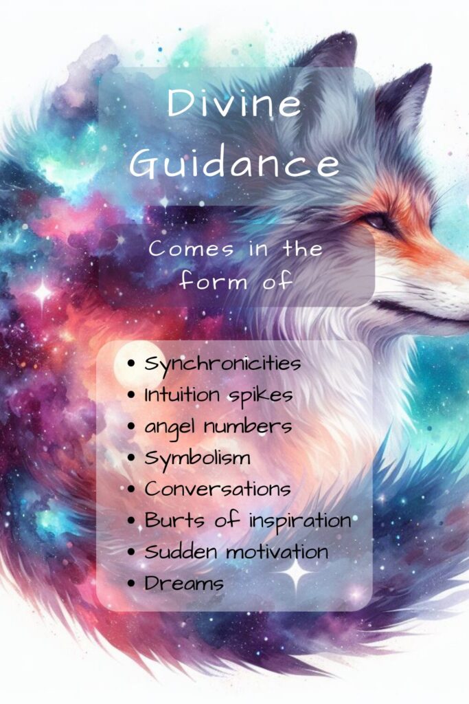 Signs that you are divinely guided