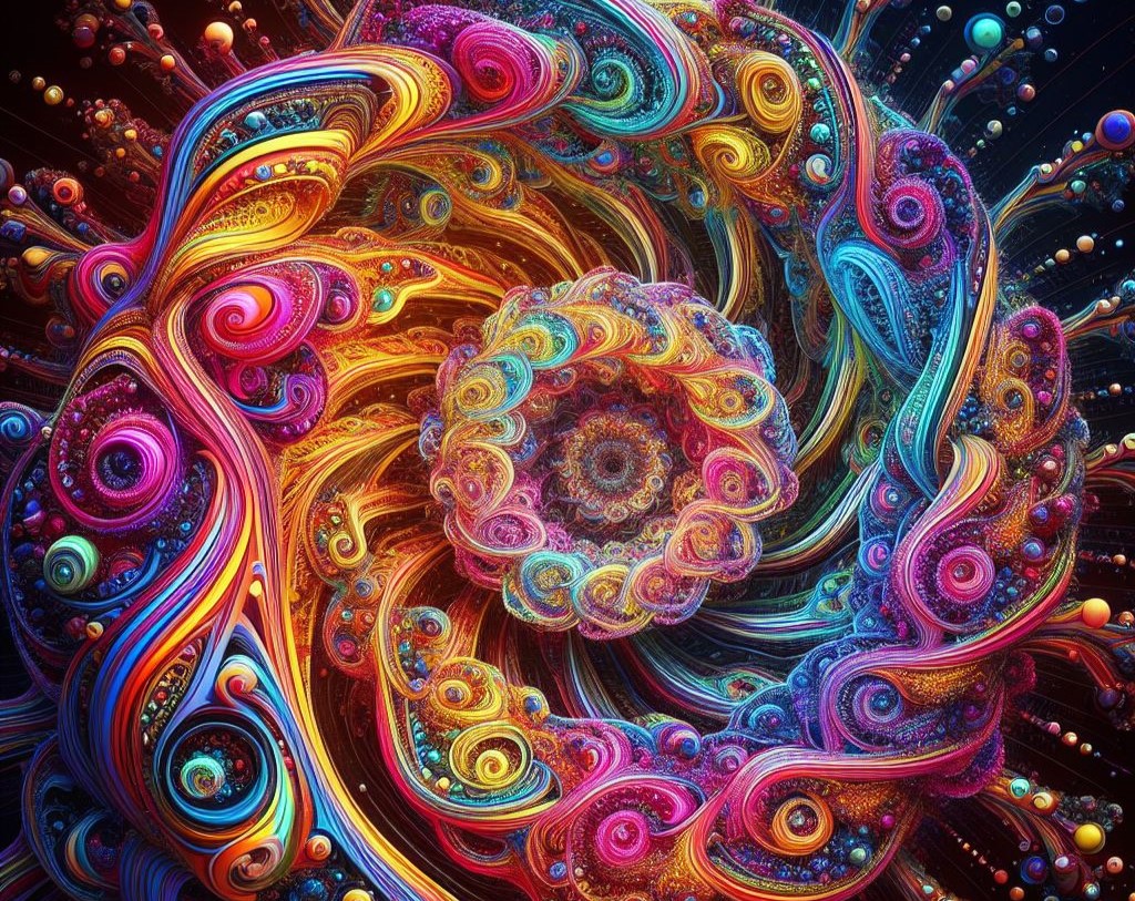 The psychedelic mandala